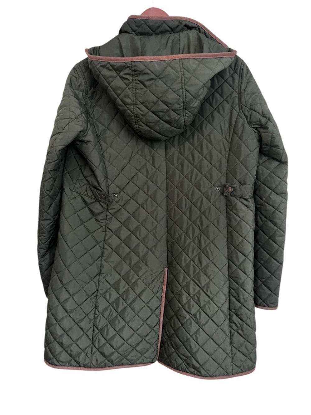 Lauren Ralph Lauren Equestrian Print Lined Quilted Barn Jacket Large - Picture 4 of 16